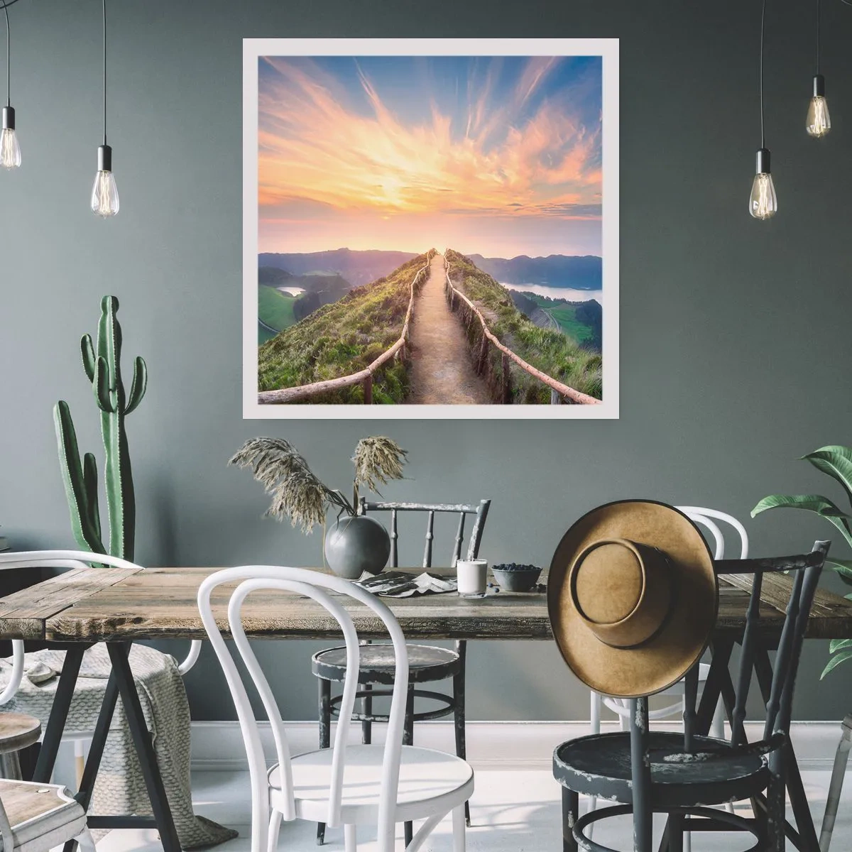 Plakat - Blisko nieba - 60x60 cm