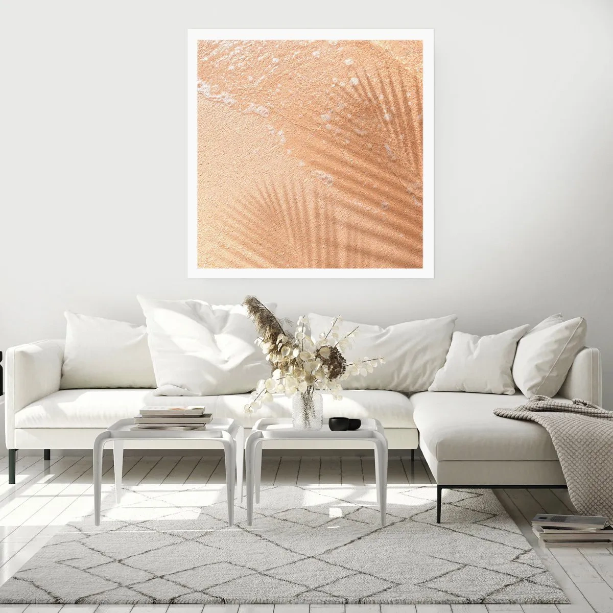 Plakat - Cień gorącego lata - 40x40 cm