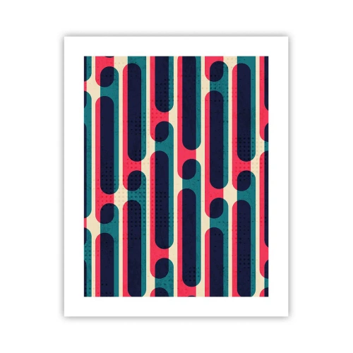 Plakat - W głąb i do przodu - 40x50 cm