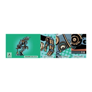 Fototapeta Próbka Premium Canvas - Nad istotą bytu - Abstrakcja, Inteligentny Robot, Dla Dzieci - 100x30 cm