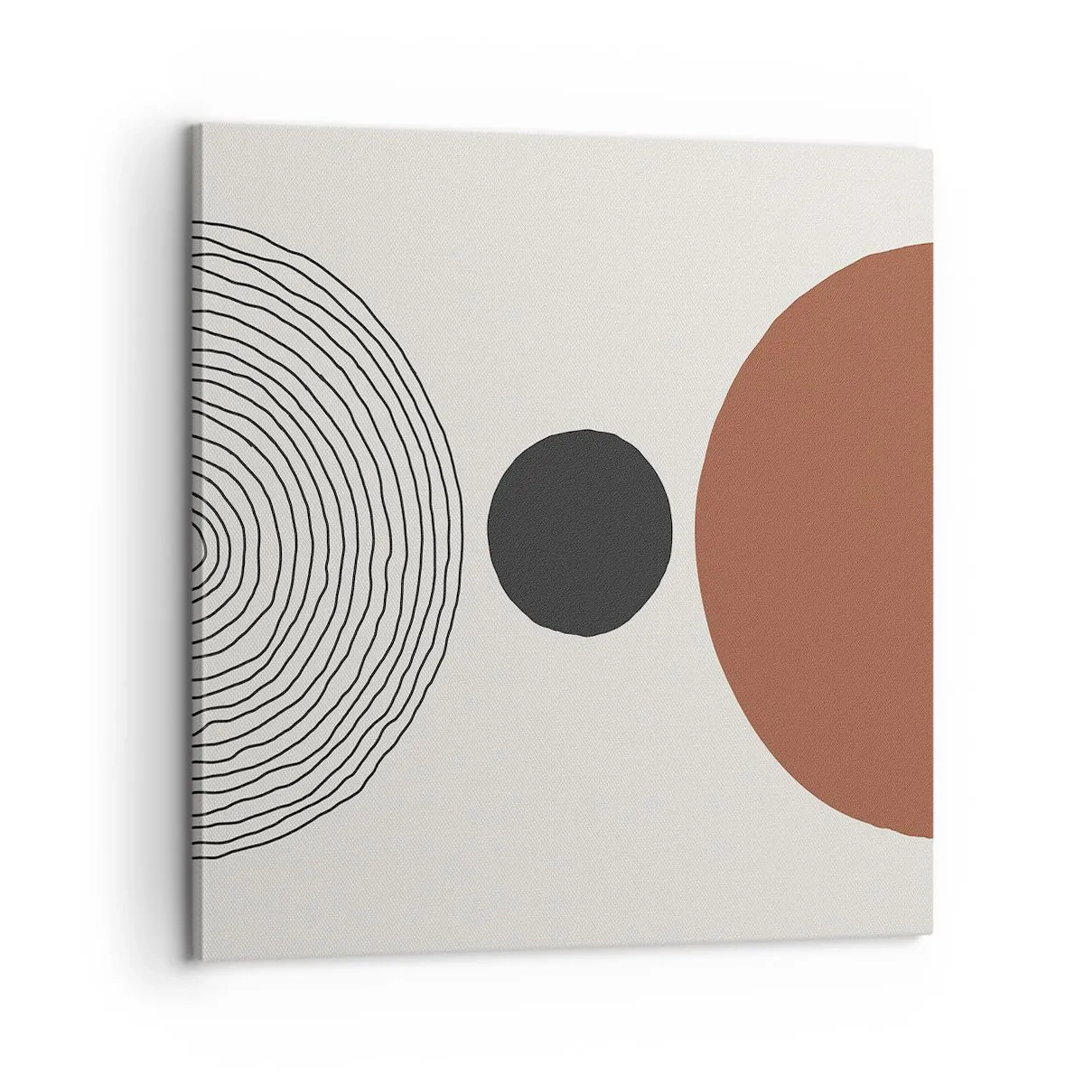 Obraz na płótnie - W centrum uwagi - 60x60 cm