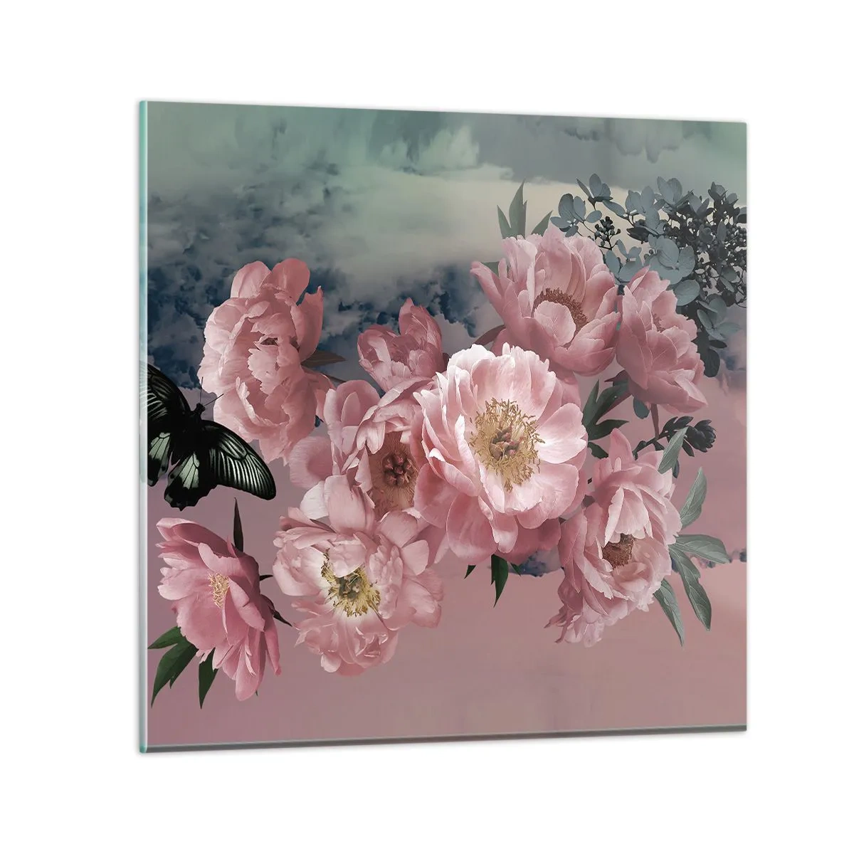 Obraz na szkle - Szczyt romantyzmu - 30x30 cm