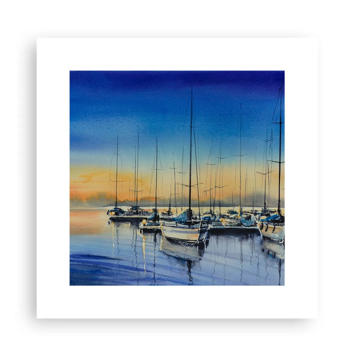 Plakat - Koniec dobrego dnia - 30x30 cm