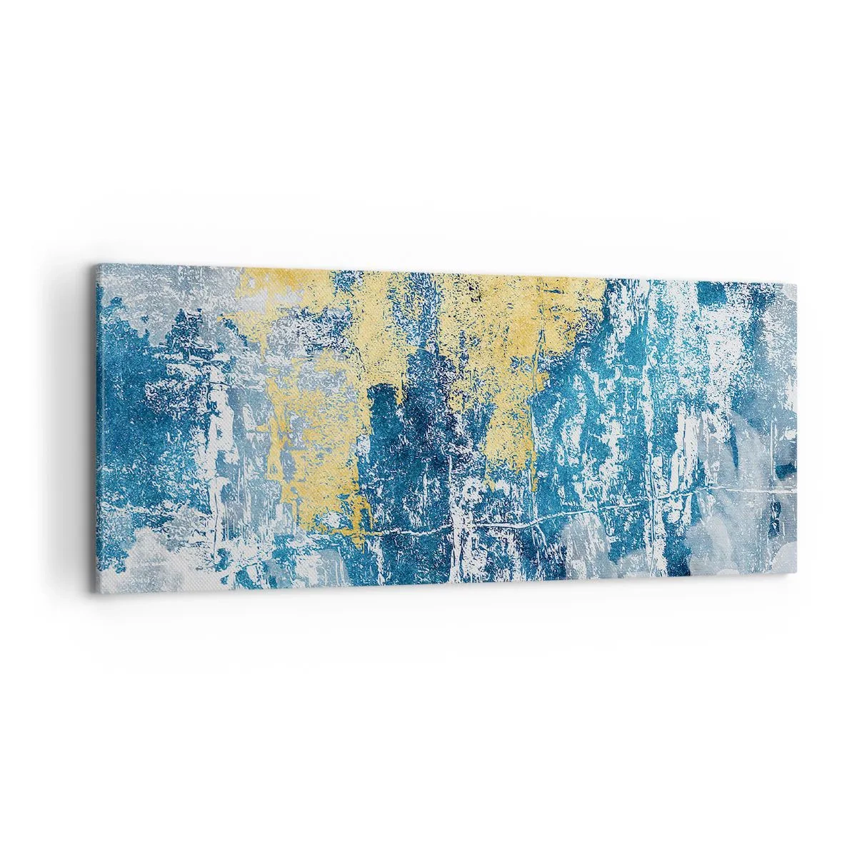 Obraz na płótnie - Abstrakcja pełna pogody - 100x40 cm