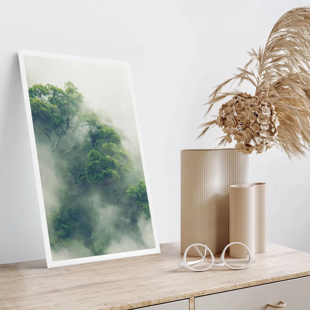 Plakat - Otulone mgłą - 61x91 cm