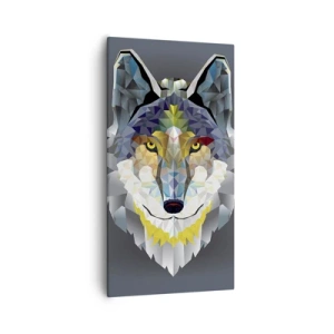 Obraz na płótnie - O wilku mowa - 55x100 cm