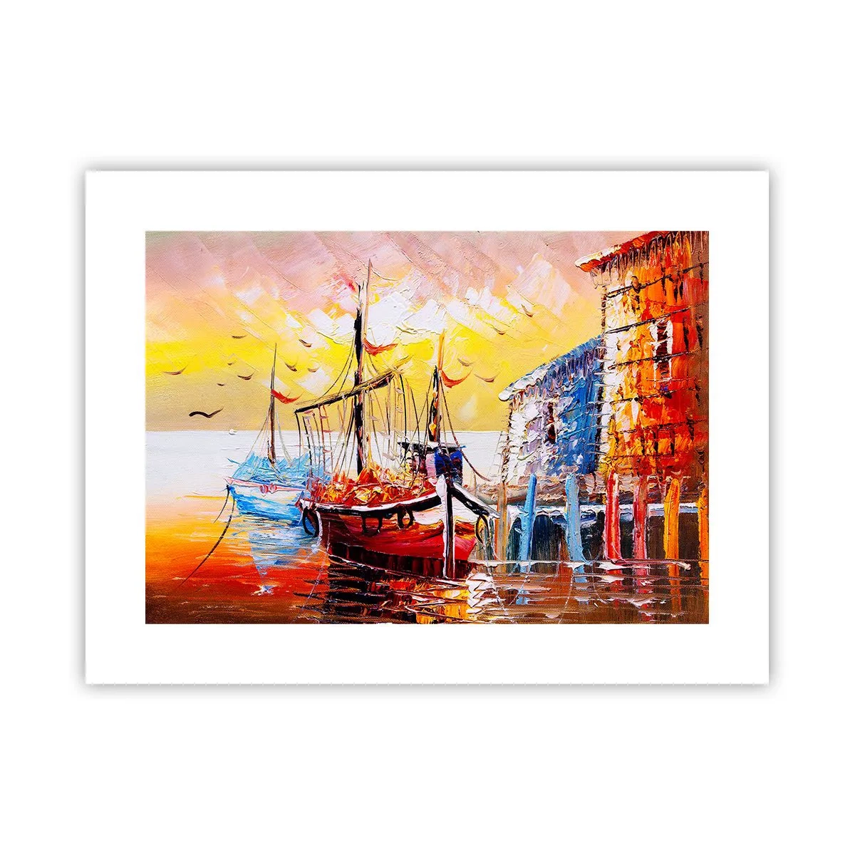 Plakat - Szczęśliwy powrót - 40x30 cm