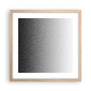 Plakat w ramie jasny dąb - W stronę światła - 40x40 cm