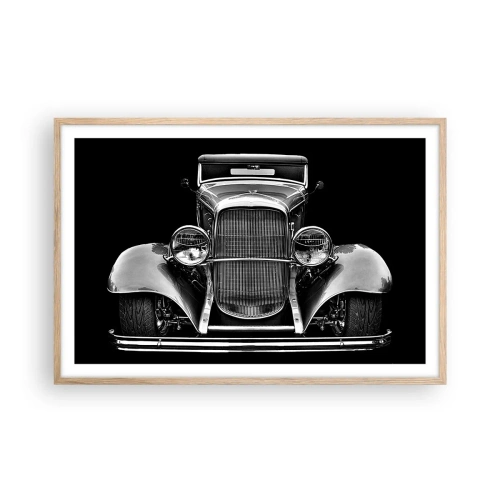 Plakat w ramie jasny dąb - Prawdziwy gentelman - 91x61 cm