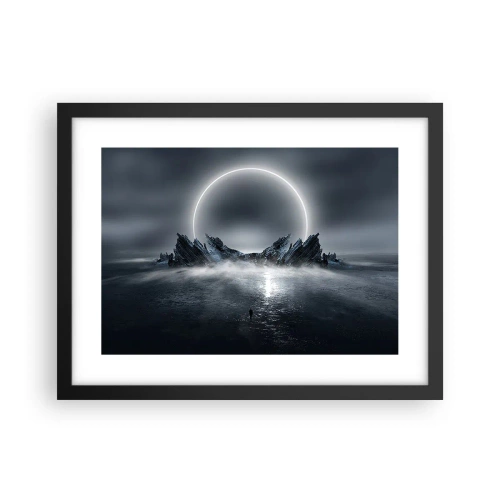 Plakat w czarnej ramie - Finał opowieści - 40x30 cm