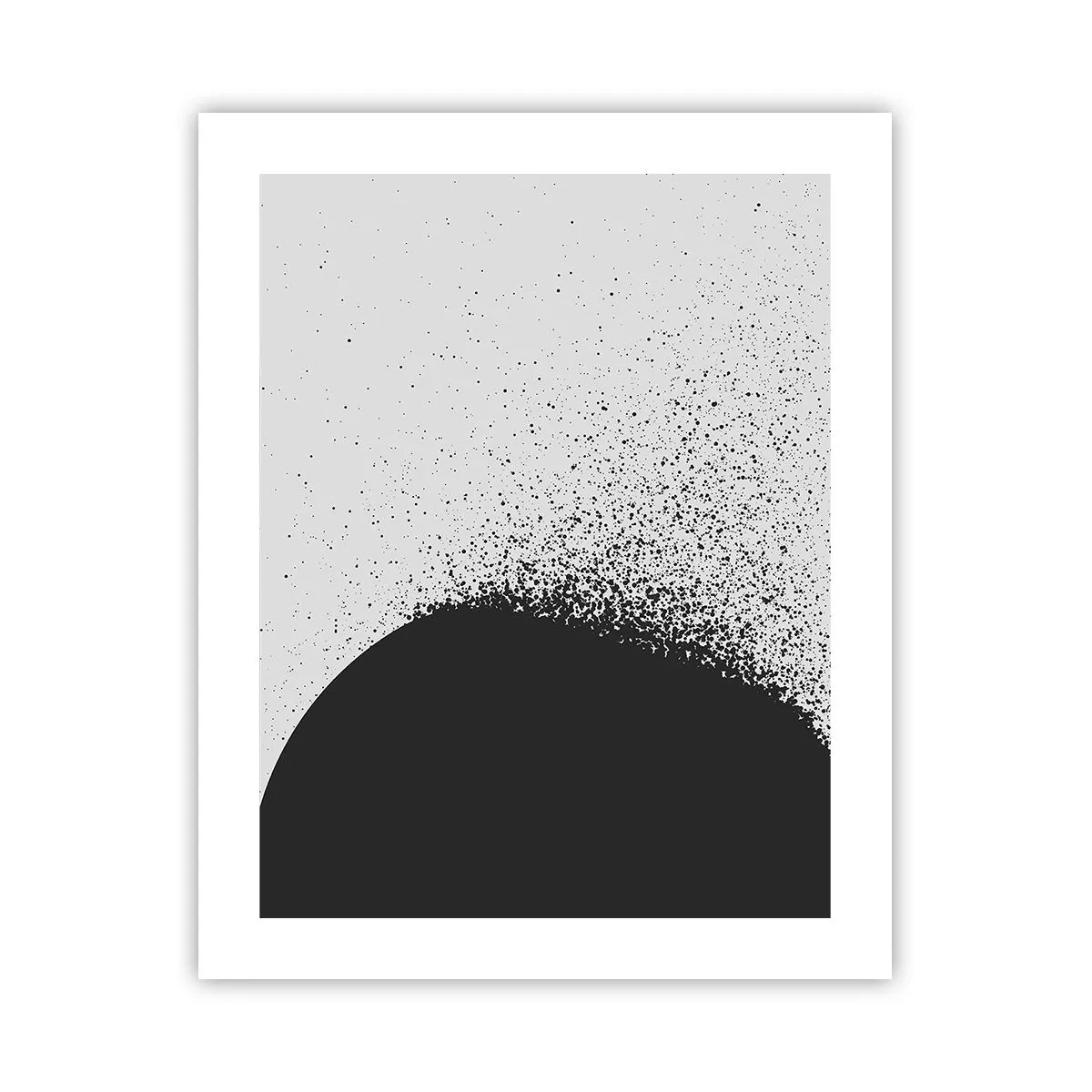 Plakat - Ruch cząsteczek - 40x50 cm
