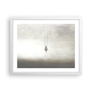 Plakat w białej ramie - Dziecko w nas - 50x40 cm