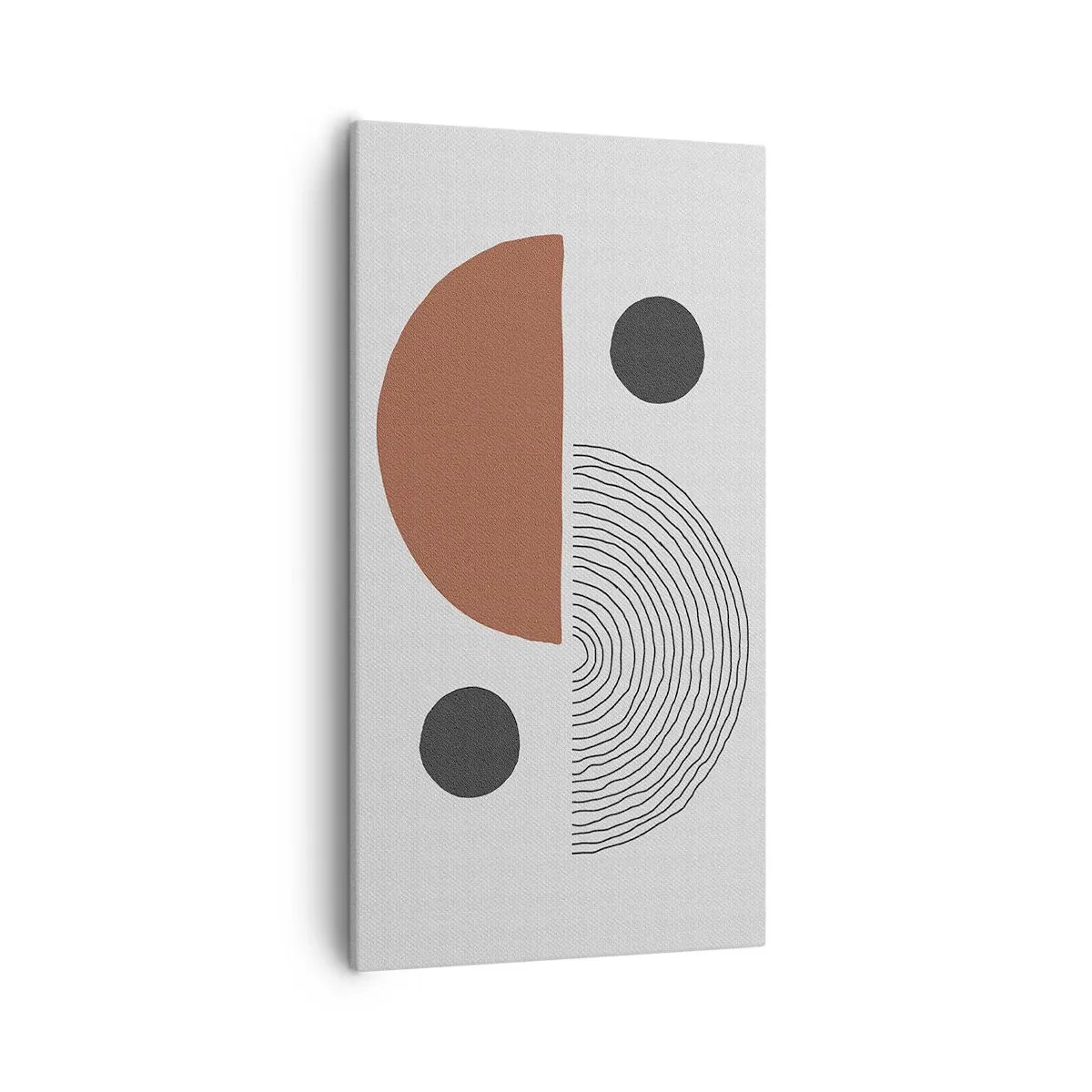 Obraz na płótnie - Doskonałość koła - 55x100 cm