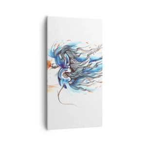 Obraz na płótnie - Niech gra muzyka - 55x100 cm