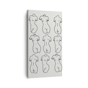 Obraz na płótnie - Tylko Wenus - 45x80 cm