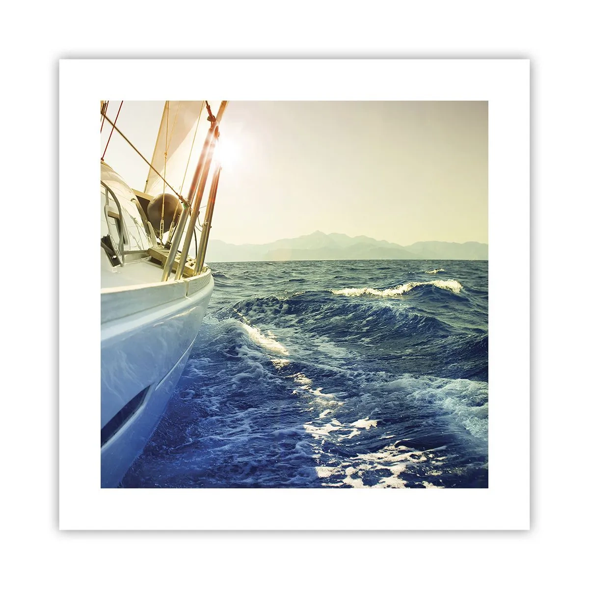 Plakat - Po przygodę - 40x40 cm