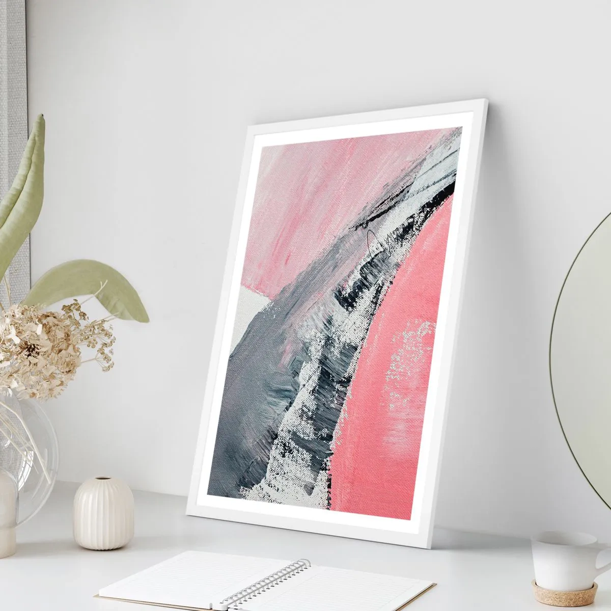 Plakat w białej ramie - Kompozycja dopasowana - 61x91 cm