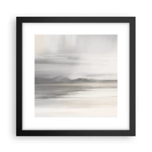 Plakat w czarnej ramie - Zamyślona dal - 30x30 cm