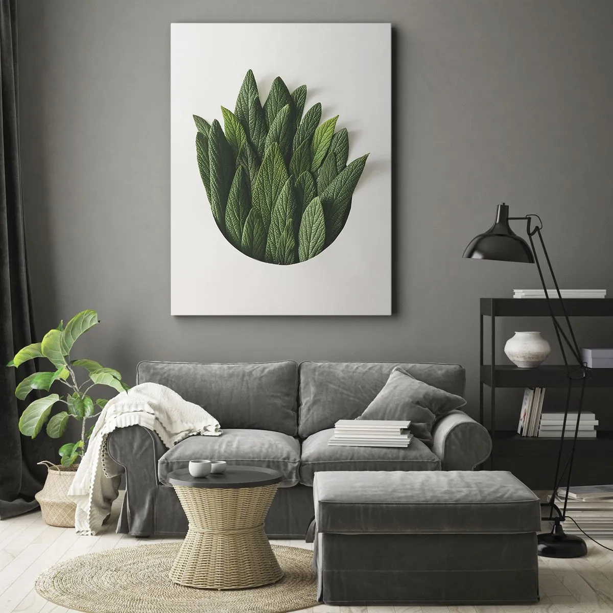 Obraz na płótnie - Nieposkromiona ciekawość - 55x100 cm