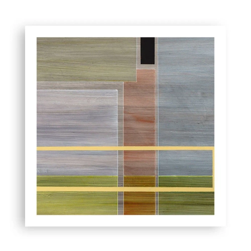 Plakat - Prosto i spokojnie - 60x60 cm