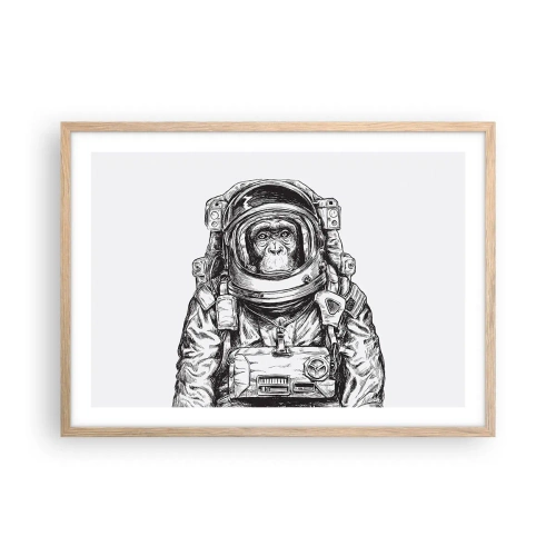 Plakat w ramie jasny dąb - Alternatywna ewolucja - 70x50 cm