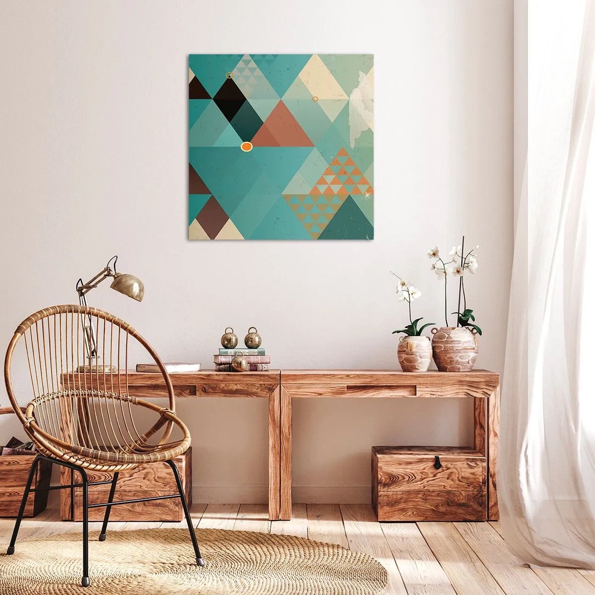 Obraz na płótnie - Jedność wielości, wielość jedności - 40x40 cm