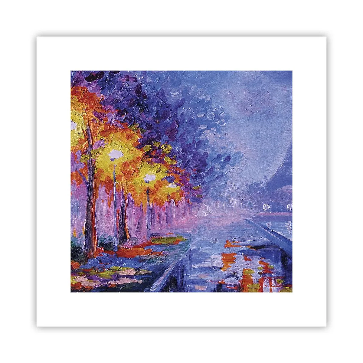 Plakat - Wymarzony spacer - 30x30 cm