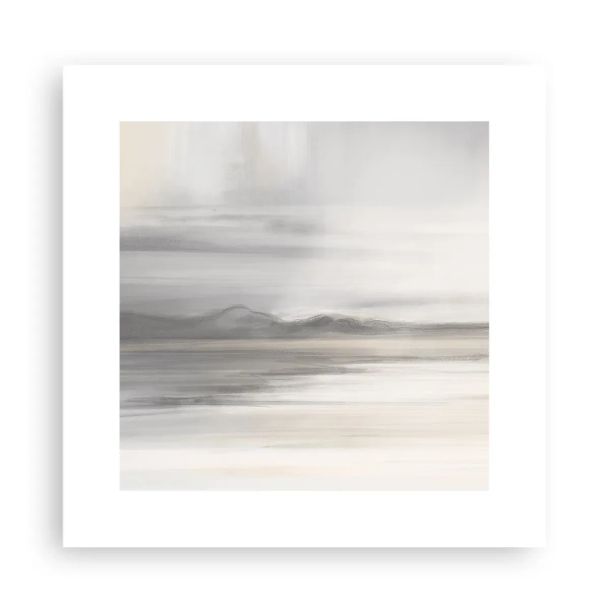 Plakat - Zamyślona dal - 30x30 cm