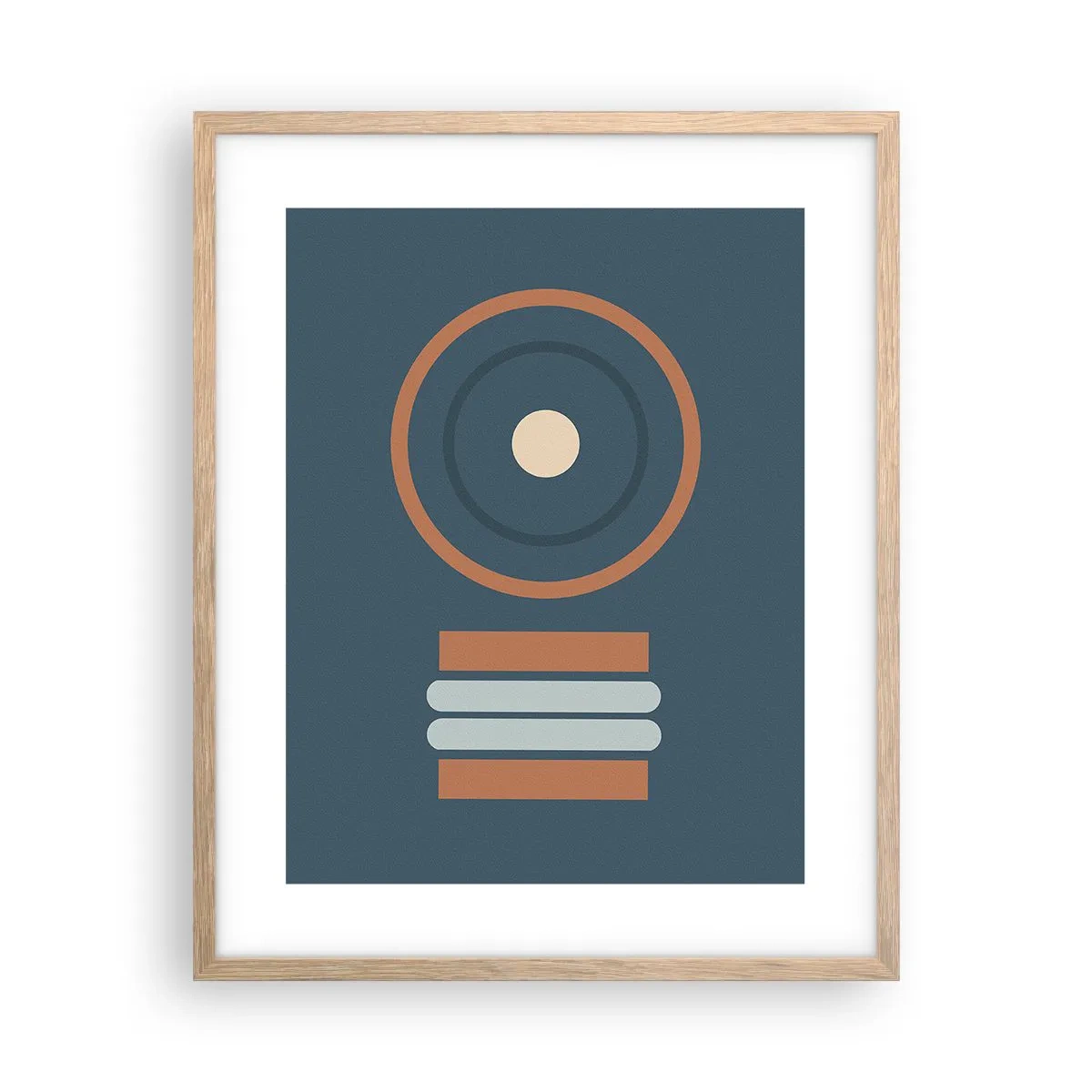 Plakat w ramie jasny dąb - Istota rzeczy - 40x50 cm