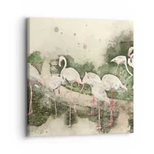 Obraz na płótnie - Egzotyczny sen - 30x30 cm