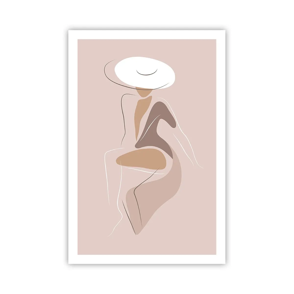 Plakat - Damą być - 61x91 cm