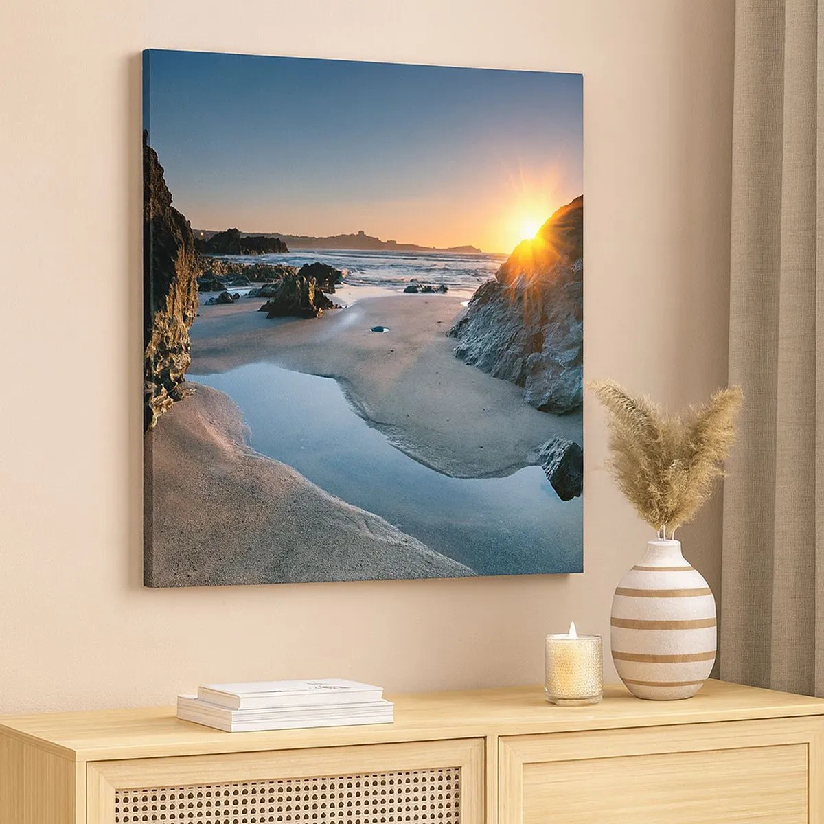 Obraz na płótnie - Nietknięte ludzką ręką - 30x30 cm