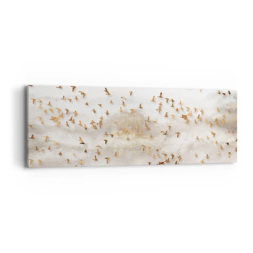 Obraz na płótnie - Już czas… - 90x30 cm