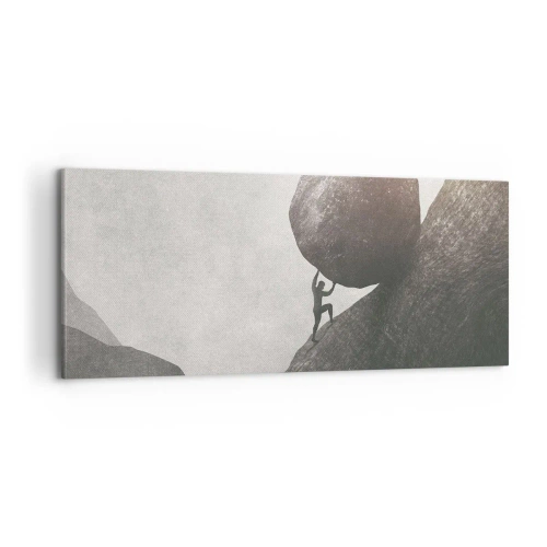 Obraz na płótnie - Wierzę wbrew nadziei - 100x40 cm