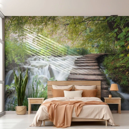 Fototapeta Premium Sand - Wcale nie cicha woda - Krajobraz, Chorwacja, Natura - 200x140 cm