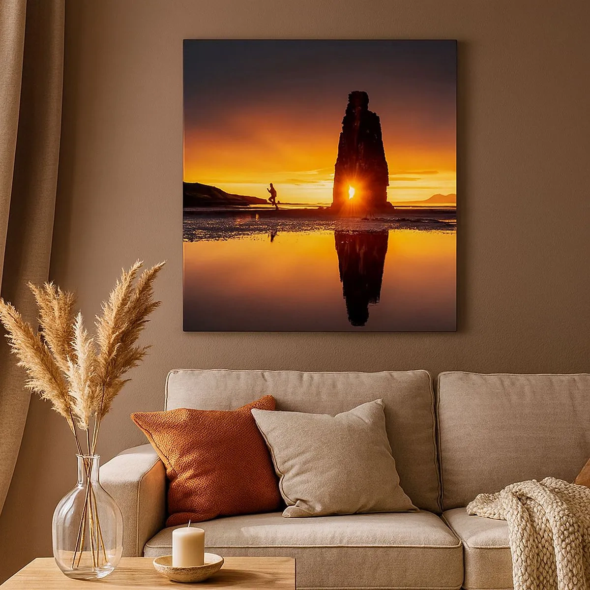 Obraz na płótnie - Tylko ty i natura - 30x30 cm