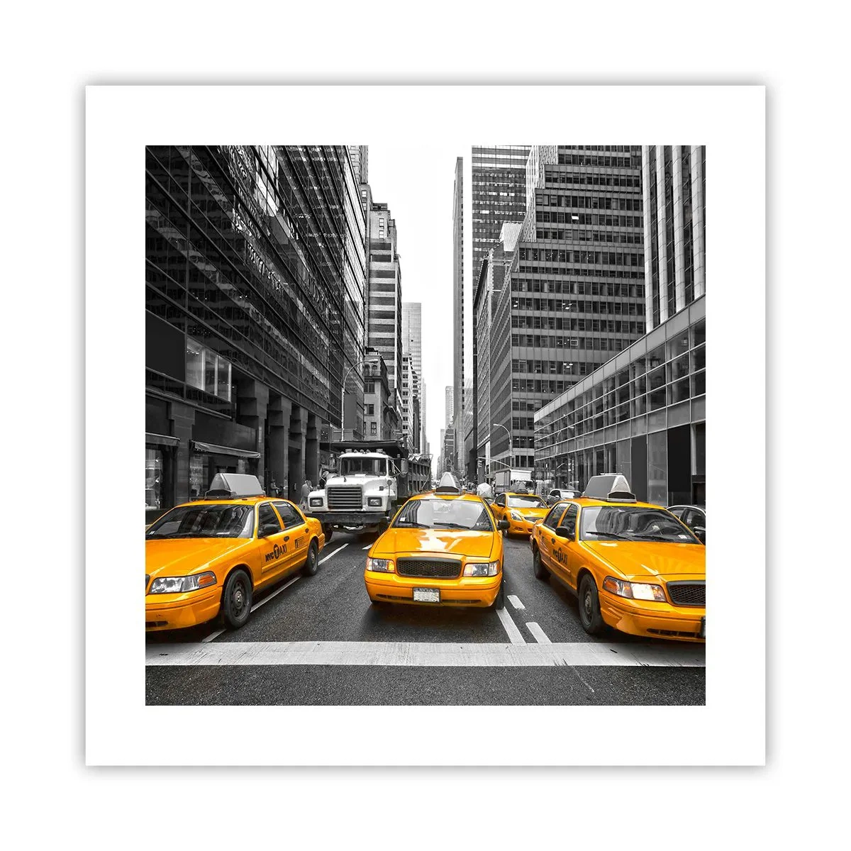 Plakat - To my ubarwiamy miasto - 40x40 cm