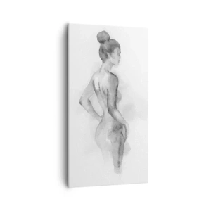 Obraz na płótnie - Piękna jak malowanie - 55x100 cm