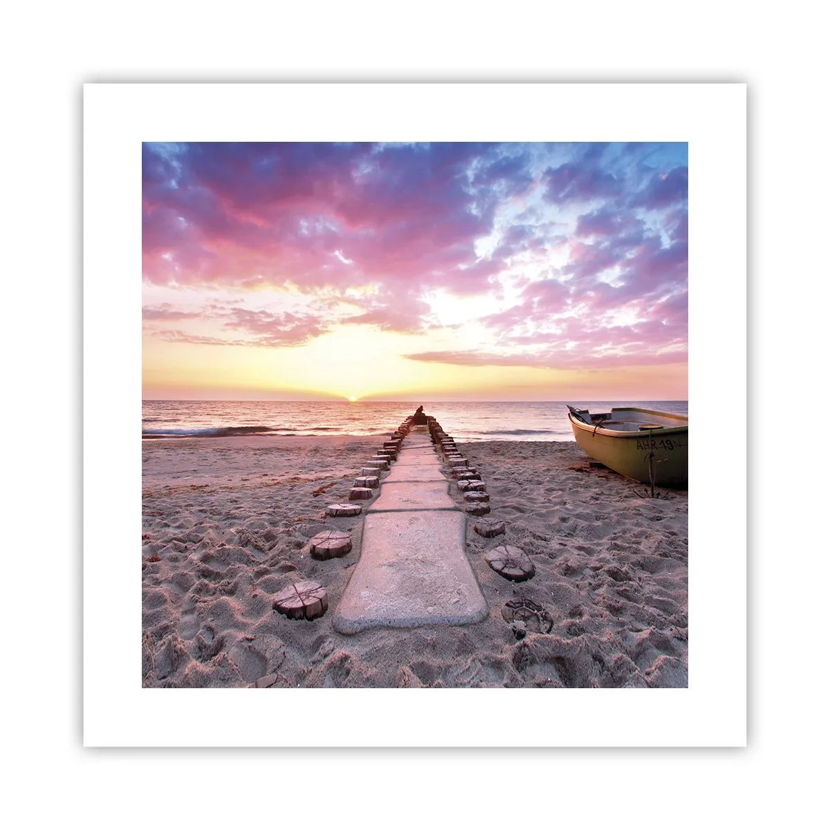 Plakat - Chwila głębokiego przeżycia - 40x40 cm