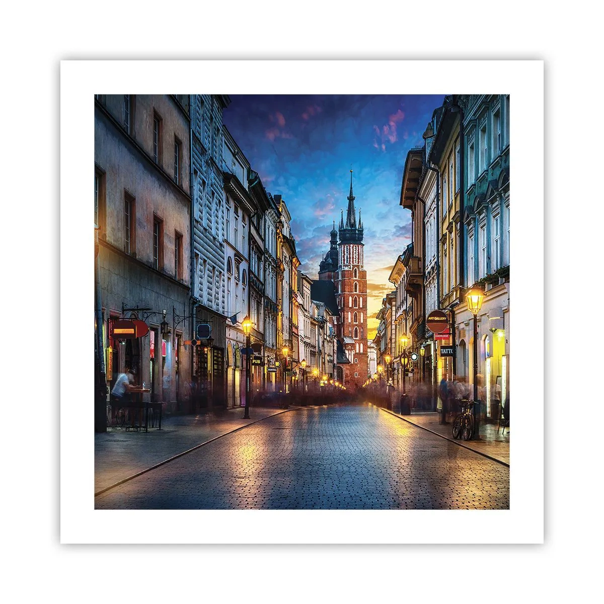 Plakat - Krakowski czar - 50x50 cm