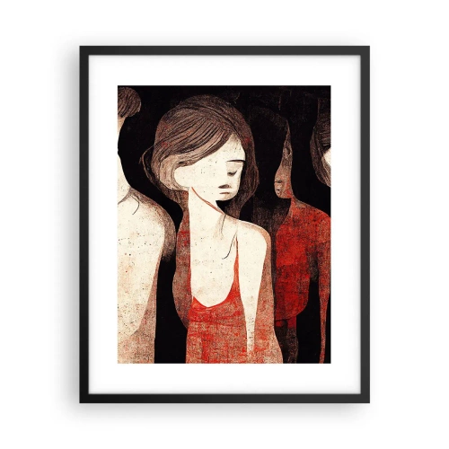 Plakat w czarnej ramie - Madonny z ciemności - 40x50 cm