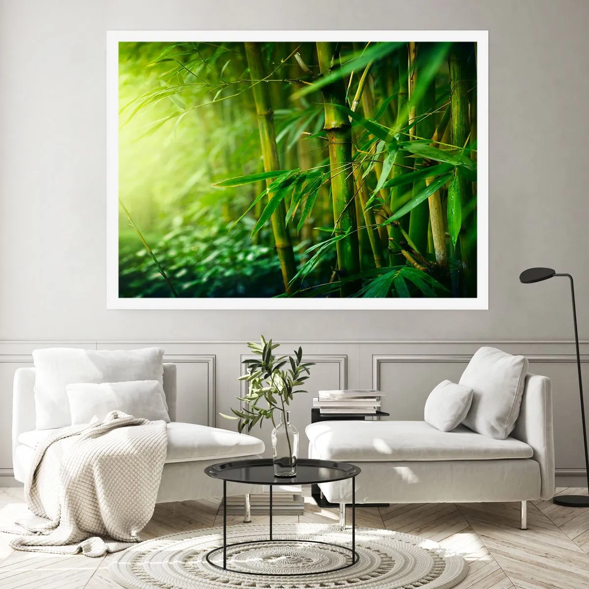 Plakat - Poznać zieleń samą w sobie - 70x50 cm