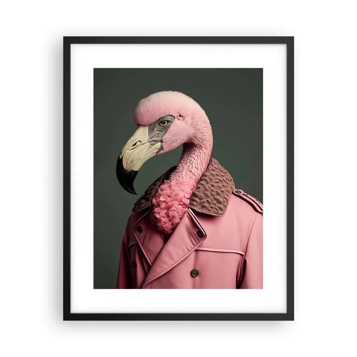 Plakat w czarnej ramie - Prawdziwy elegant - 40x50 cm