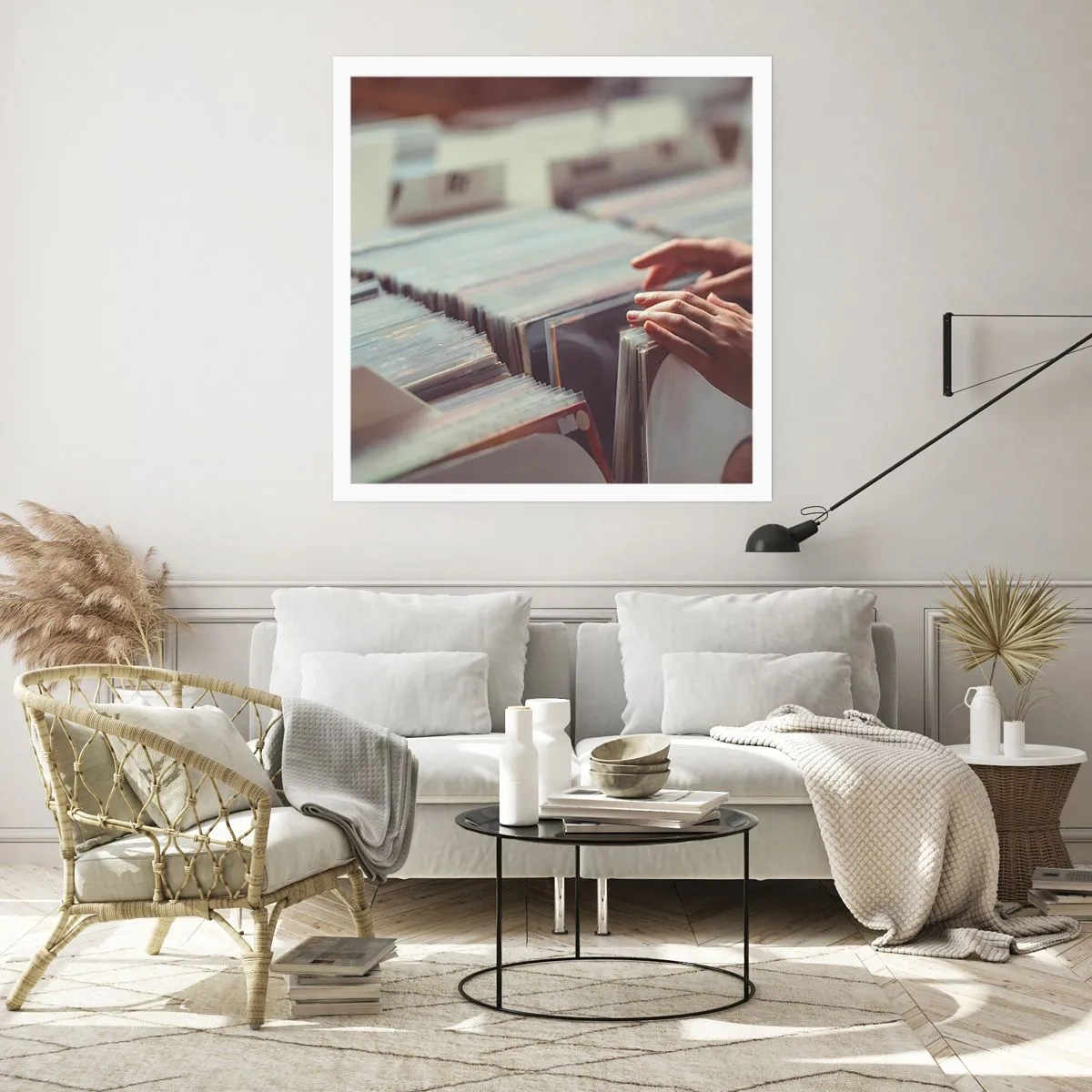 Plakat - W poszukiwaniu wzruszeń - 60x60 cm