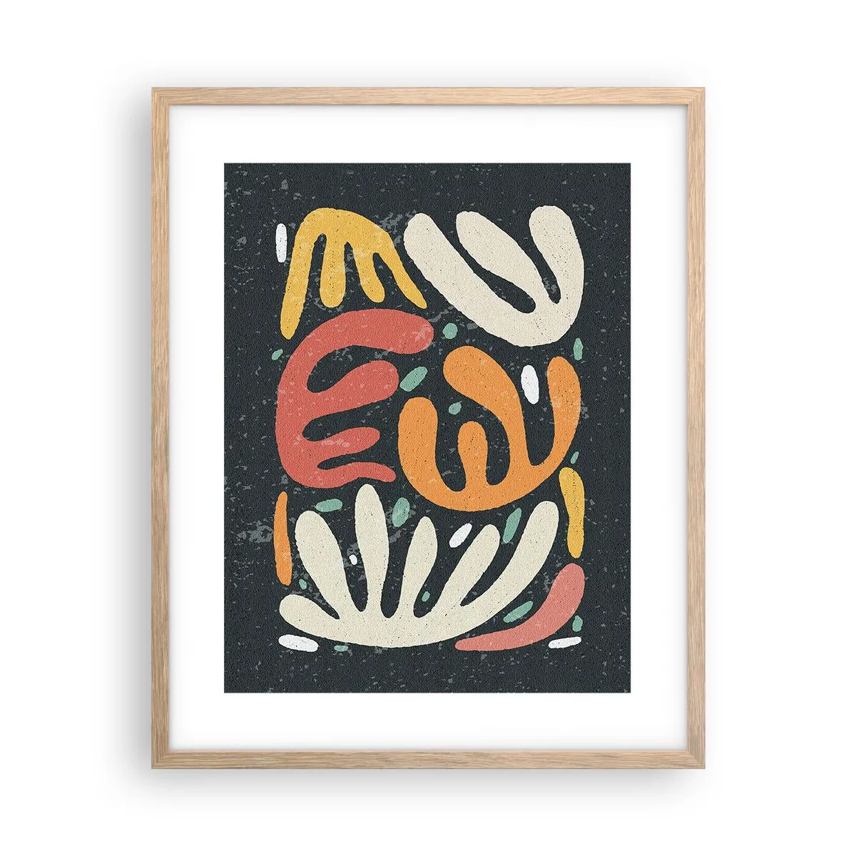 Plakat w ramie jasny dąb - Kompozycja – zaraz cię schwytam - 40x50 cm