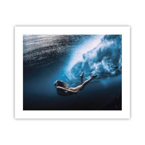 Plakat - Współczesna syrena - 50x40 cm