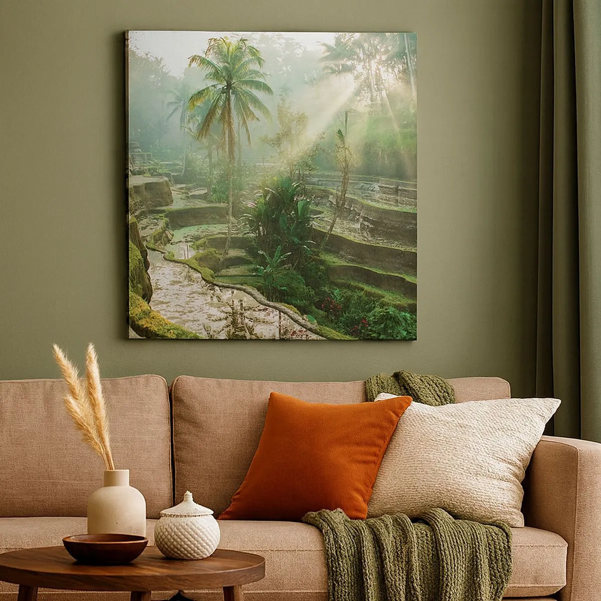 Obraz na płótnie - Dorastać w słońcu - 30x30 cm