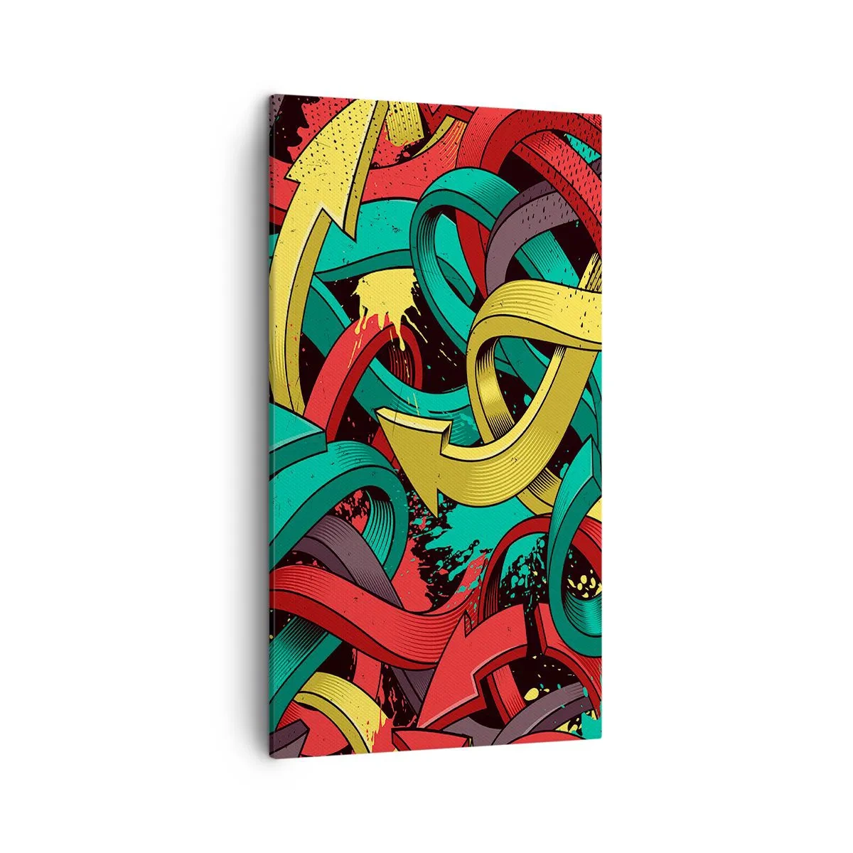 Obraz na płótnie - Którędy do celu? - 45x80 cm