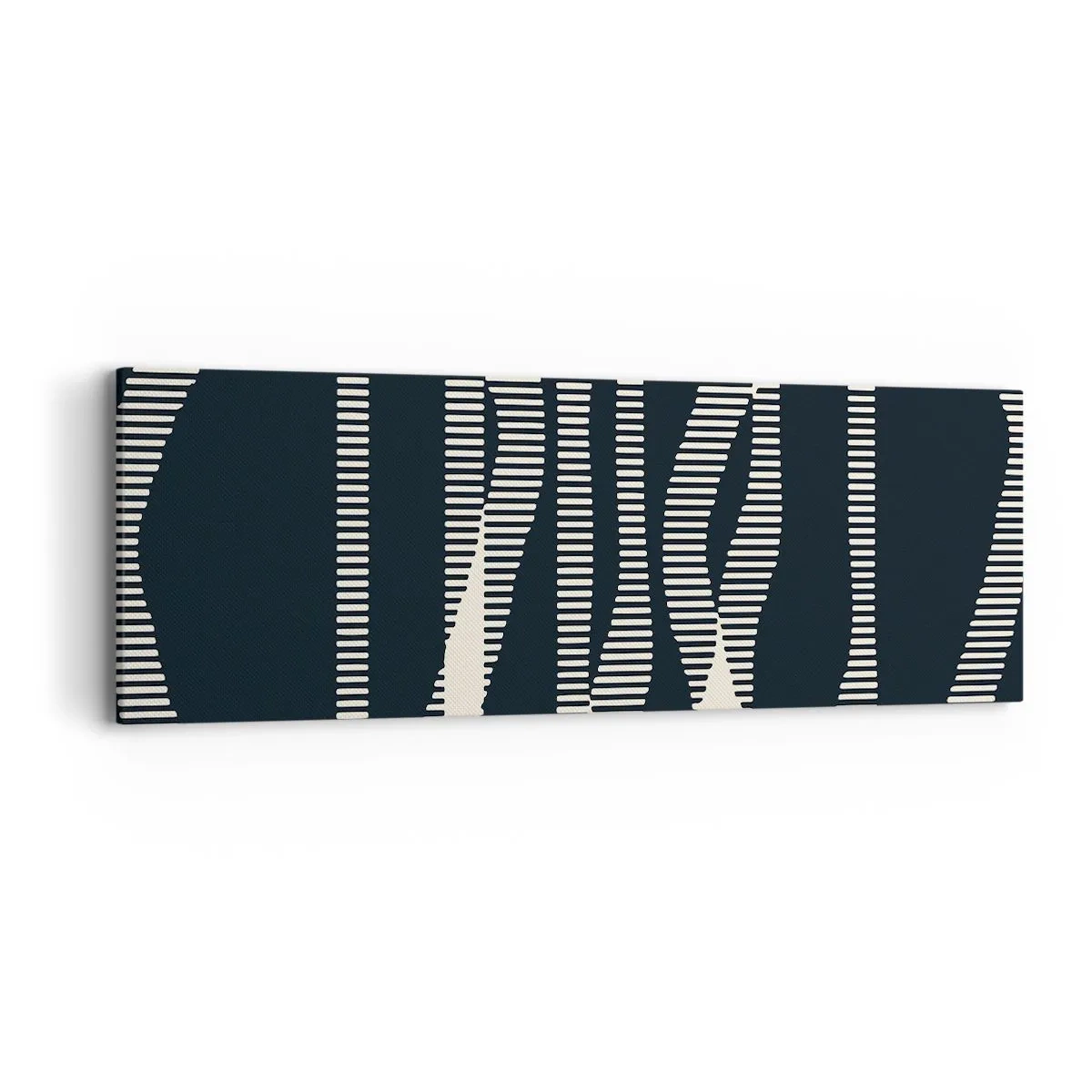 Obraz na płótnie - Próba przełamania ciemności - 90x30 cm