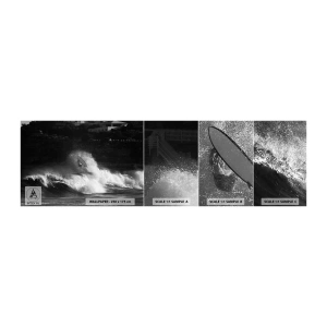 Fototapeta Próbka Samoprzylepna Deluxe Sticker - Wyzwanie przyjęte! - Surfing, Fala, Sporty Wodne - 100x30 cm